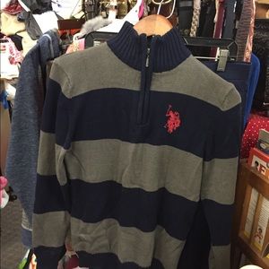 U. S. Polo Assn. long sleeve 1/4 zip. Sweater